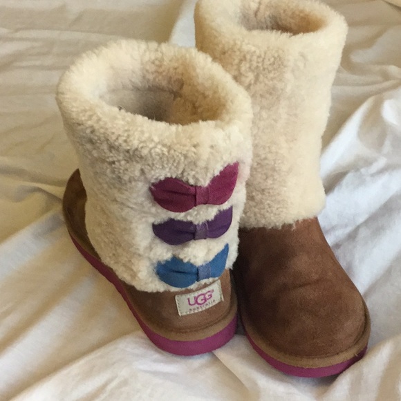 UGG Other - UGG boots with bows, size 3 US